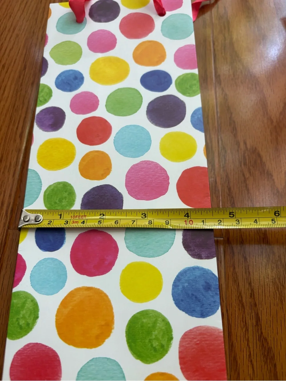 Set of 3 Cakewalk Decorative Wine Gift Bags - Polka Dot, Map, Circle Designs